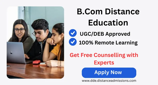 BCom Distance Education