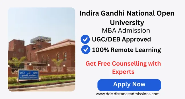 IGNOU MBA Admission