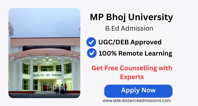 MP Bhoj BEd Admission