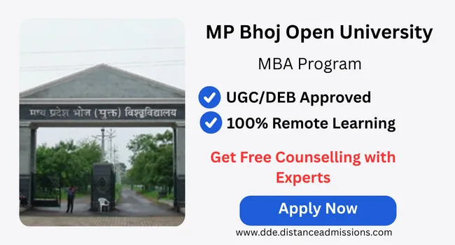 MP Bhoj Open University MBA