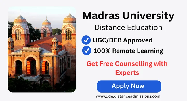 Madras University Distance Education