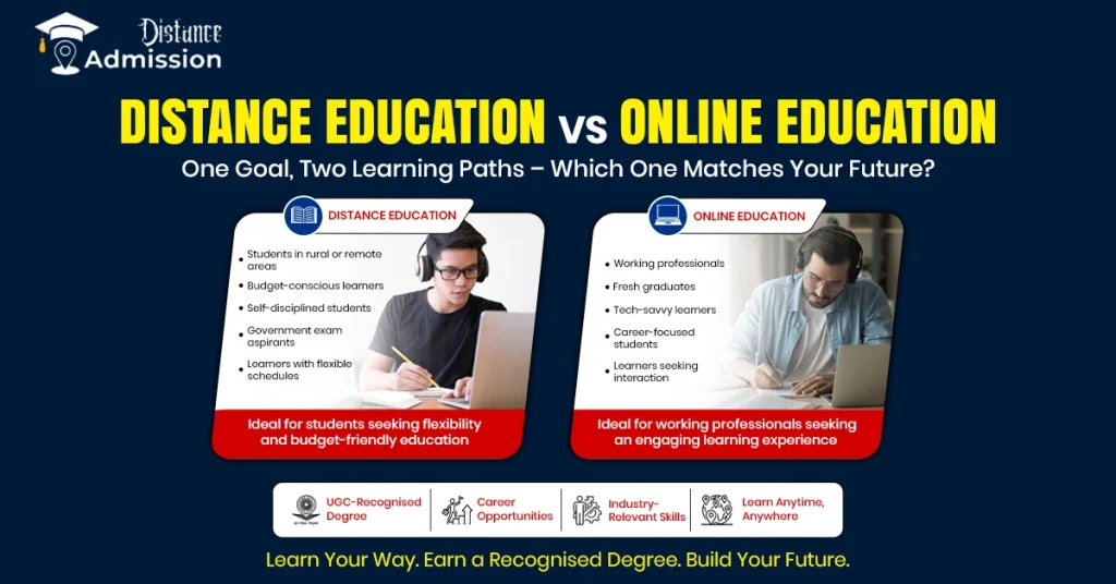 Distance Education vs Online Education