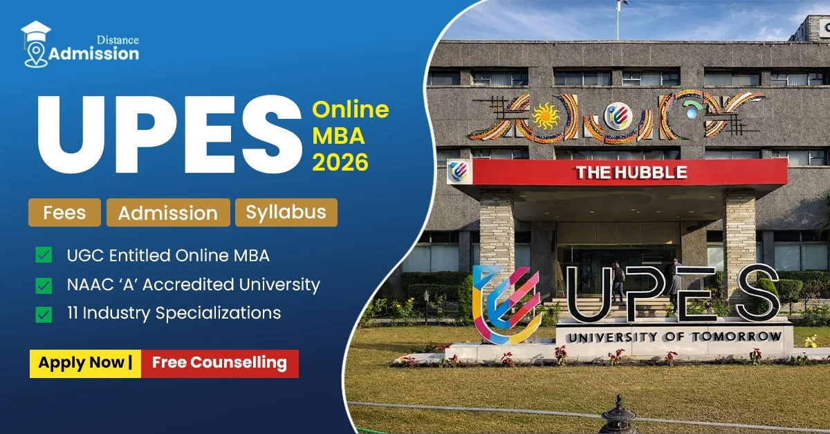 upes online mba 2026