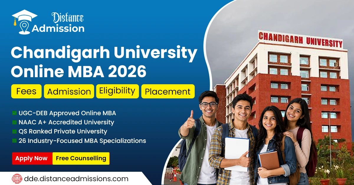 chandigarh university online mba